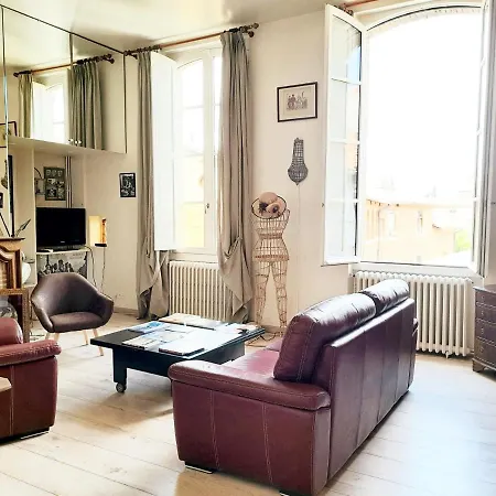 아파트 Pied A Terre De Charme - 80 M2 - Hyper Centre - Parking *