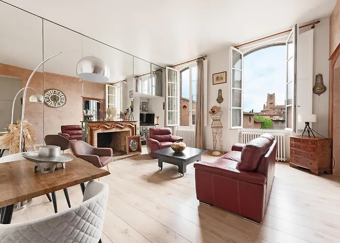 Pied A Terre De Charme - 80 M2 - Hyper Centre - Parking Appartement Albi
