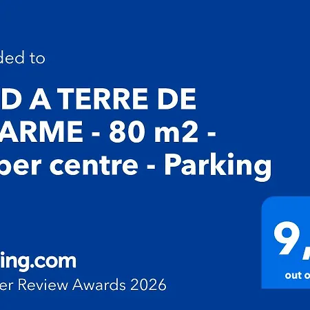 아파트 Pied A Terre De Charme - 80 M2 - Hyper Centre - Parking *