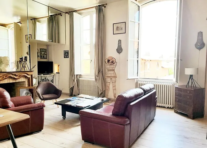 アパート Pied A Terre De Charme - 80 M2 - Hyper Centre - Parking *