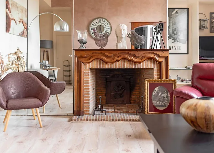 Pied A Terre De Charme - 80 M2 - Hyper Centre - Parking アパート アルビ